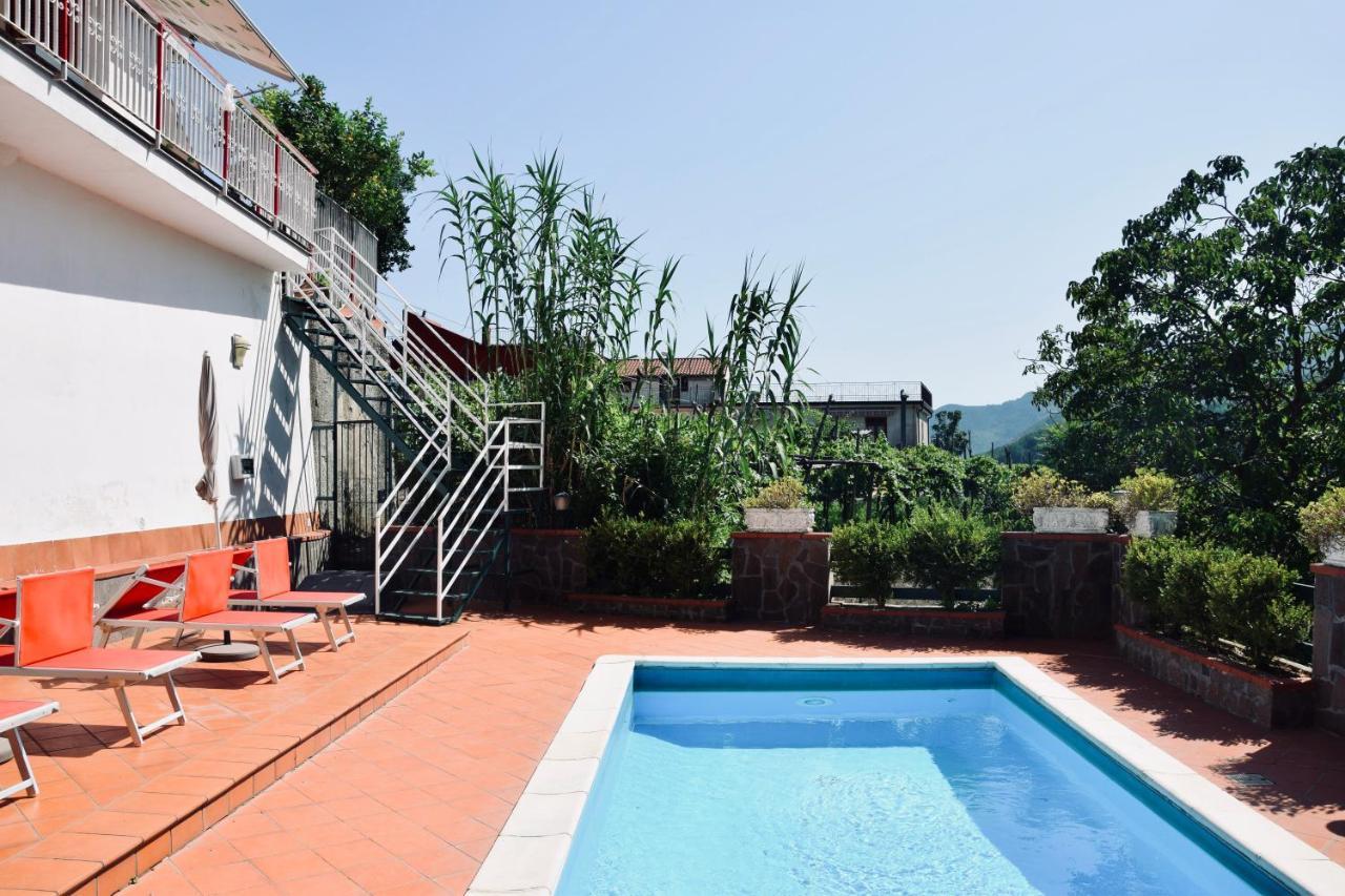 Campinola Holiday Home Private Pool Tramonti Dış mekan fotoğraf